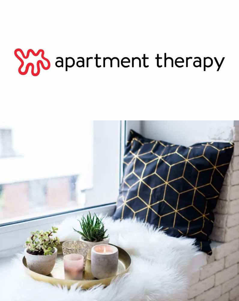 Apartment Therapy logo and article photo