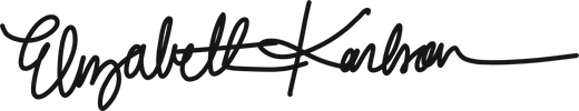 by Elizabeth Karlson signature